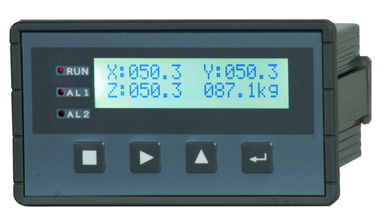 Дисплей в реальном времени возникающей силы регулятора мини силы 3-Д/3-КХ измеряя